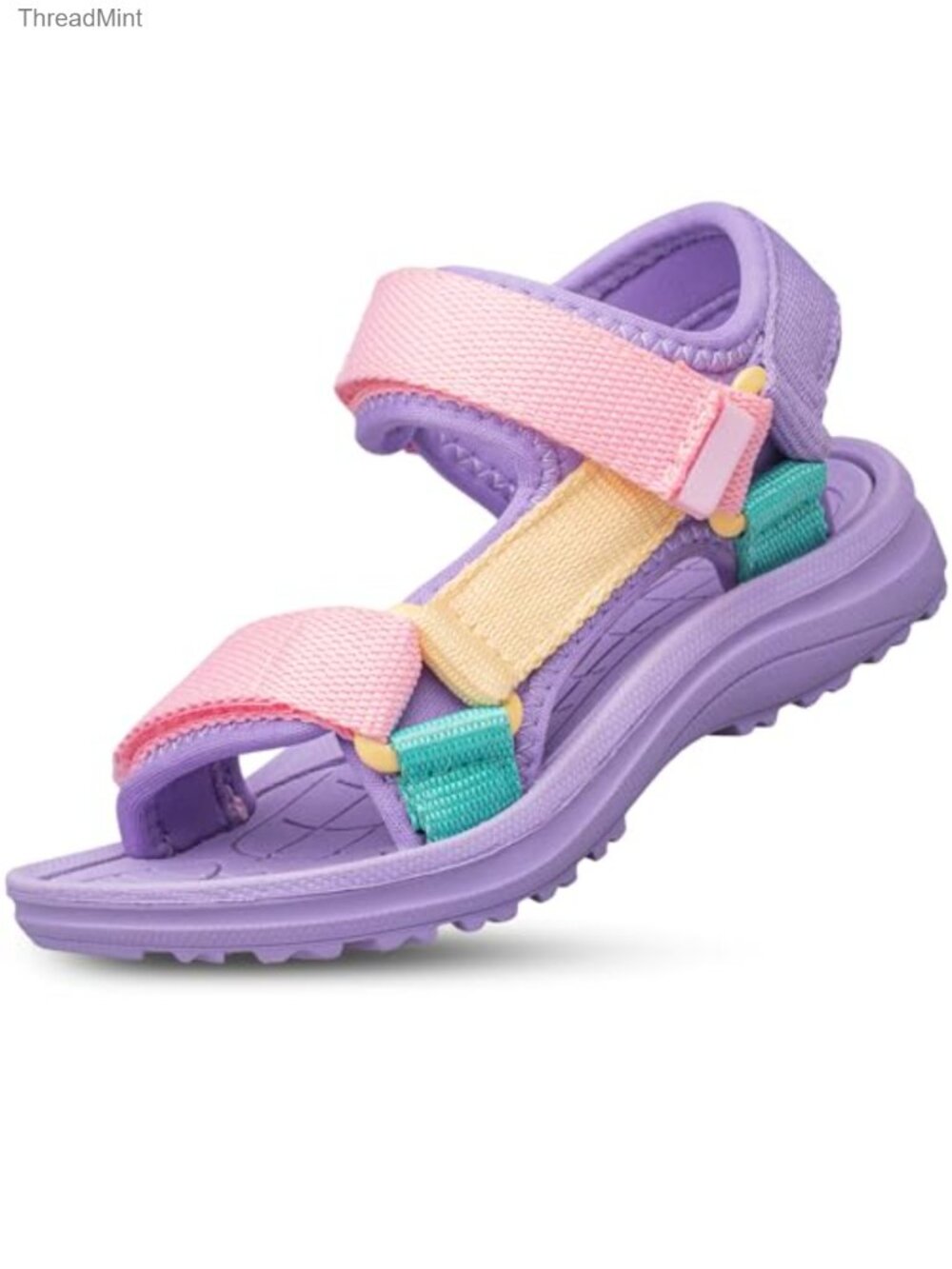 Kids Athletic Sandals Adjustable Double Strap Open Toe Water Friendly
